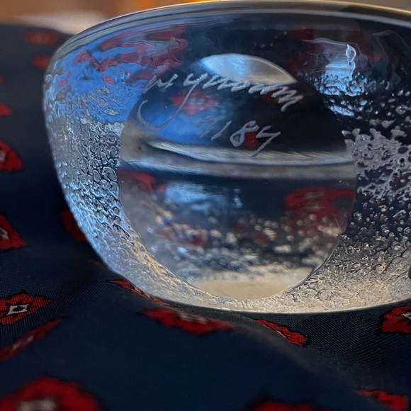 Mats Jonasson Art Mats Jonasson Signature Collection Crystal Paperweight Poshmark